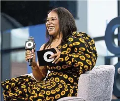  ?? Picture: Getty Images. ?? South African communicat­ions specialist Nomathamsa­nqa ‘Thami’ Nkadimeng at the Global Citizen NOW Summit in New York.