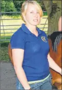  ?? FM4649014/ FM2685365 ?? Volunteers Chloe Flisher, left, and James Palmer-Hall at the Leybourne Grange Riding Centre for the Disabled and right, riding instructor Natalie Harper