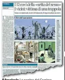  ?? Corriere ?? Il fascicolo La pagina del sul caso della presunta «setta del sesso»