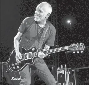  ?? AMY HARRIS ?? Peter Frampton’s latest album, “All Blues,” was released last week.