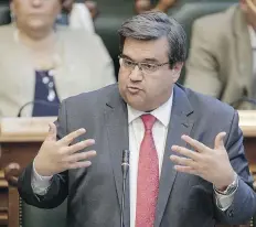  ?? DARIO AYALA/FILES ?? Montreal Mayor Denis Coderre demanded Thursday that hearings on the Energy East pipeline be suspended.