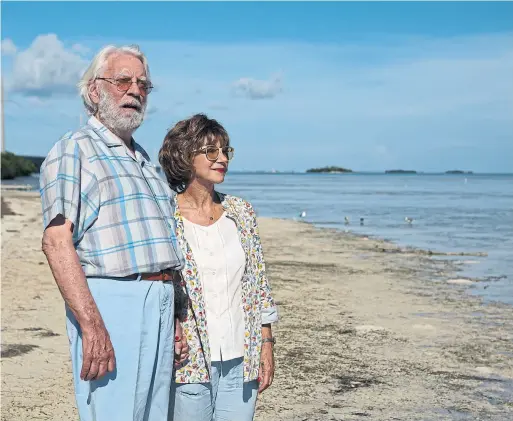  ?? SONY PICTURES CLASSIC ?? The Leisure Seeker, sees Helen Mirren and Donald Sutherland team up for the first time since 1990’s Bethune: The Making of a Hero, where they also played spouses.