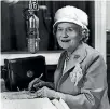  ?? SUPPLIED ?? New Zealand’s late, great radio cooking queen Aunt Daisy.