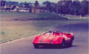  ??  ?? (Top) Geoff Mardon in the Stanton Corvette, Pukekohe 1967–’68 (Gerard Richards Collection — Jack Inwood photo); (bottom) Motor Racing Ruapuna Park programme