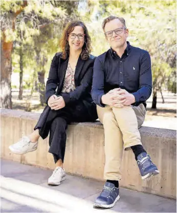  ?? Damián Llorens ?? María José Gil-Moltó y Arne Risa Hole, los autores del estudio divulgado ahora por la UJI.