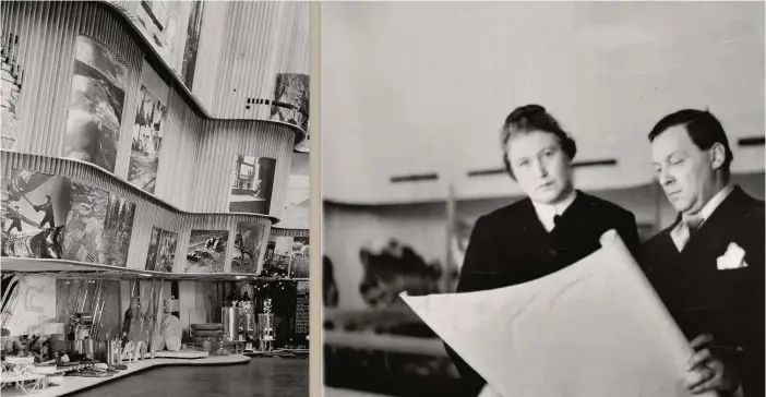  ?? FOTO: EINO MäKINEN/AALLON PERHE ?? Aino och Alvar Aalto på världsutst­ällningen i New York 1939.