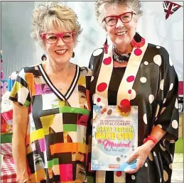  ?? ?? SEEING DOUBLE: Rosie Ashe, left, and Prue Leith meet in Cheltenham