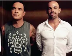  ??  ?? Celebrity trainer: He helped get Robbie Williams shape