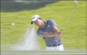  ?? Erik Verduzco Las Vegas Review-Journal @Erik_Verduzco ?? Collin Morikawa says playing Augusta for the first time doesn’t “mean I can’t go there and play really good golf and, hopefully, contend Sunday afternoon.”