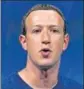  ?? AFP/FILE ?? Mark Zuckerberg, CEO, Facebook