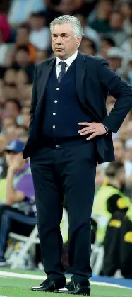  ??  ?? L’allenatore Carlo Ancelotti