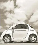  ??  ?? Google's new selfdrivin­g prototype car, Mountain View, California