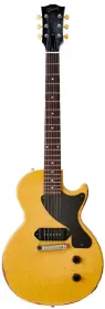  ??  ?? MURPHY LAB ’57 LES PAUL JUNIOR SINGLE CUT REISSUE TV YELLOW HEAVY AGED £5,499