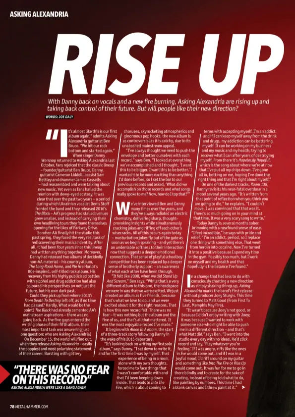 Asking Alexandria Lyrics Alone In A Room asking alexandria lyrics alone in a room