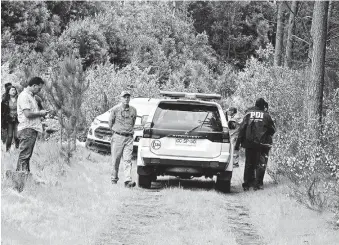  ??  ?? EL DECESO DEL HOMBRE ocurrió en un fundo ubicado a la altura del kilómetro 4,3 de la Ruta Q-30.