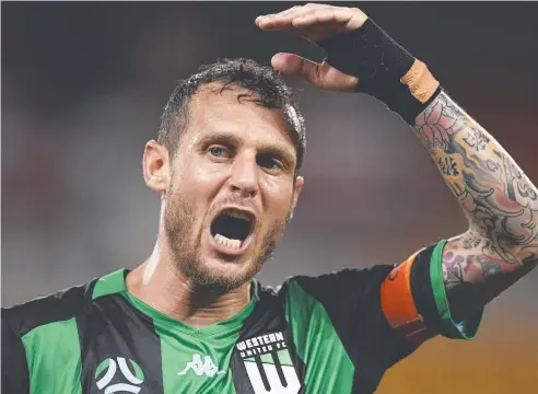  ?? Picture: Getty Images ?? REPRIEVE: Alessandro Diamanti and his Western United teammates have been granted permission to enter NSW - as have Melbourne Victory and Melbourne City - as the A-League prepares to resume on July 16.
