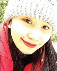  ??  ?? Strangled: Jastine Valdez was just 24