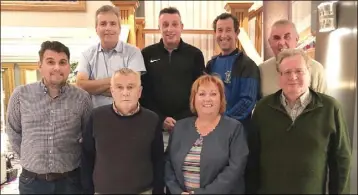  ??  ?? The organising committee (from left) back – Gerry Forde, Paul Doyle, Peadar McDonald, and Tim ‘Jobber’ McGrath; front – Barry McGrath, Marty Hore, Mags Smart and Terry Cooke.