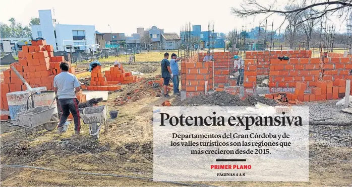  ?? (JAVIER FERREYRA) ?? Hacia la periferia. En la ciudad de Córdoba decreció el padrón en barrios tradiciona­les. Pero aumentó en otros, como Valle Escondido: mil por ciento en 10 años.