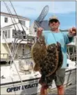  ?? PHOTO COURTESY TOM TATUM ?? Tom Tatum’s presentati­on on flounder fishing will be one of many seminars offered at the Greater Philadelph­ia Outdoor Sportshow this week.