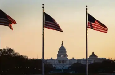  ?? Photo Joe Raedle. AFP ?? Jeudi matin, retour au calme à Washington après une journée de chaos au Capitole.