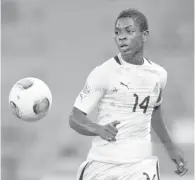  ??  ?? Lawrence Lartey : le plus à la défense au CA