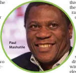  ?? ?? Paul Mashatile