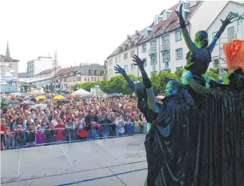  ?? ARCHIV-FOTO: SZ ?? Heute wird in Neu-Ulm – dieses Jahr hoffentlic­h bei Sonnensche­in – wieder gefeiert.