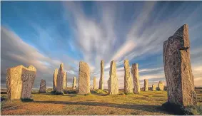  ?? “It was a beautiful evening. Perfect light and clouds. The long exposure shows perfectly every detail of the stones against the softer background.” ?? Wojciech Kruczynski
- Callanish Shadows, Isle of Lewis