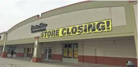  ?? PAUL GORES / MILWAUKEE JOURNAL SENTINEL ?? Milwaukee's Boston Store Clearance Center is among Bon-Ton Stores Inc. locations that are scheduled to be closed.