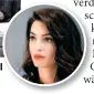  ??  ?? Jennifer W. (o.) ist angeklagt, Amal Clooney (r.) vertritt die IS-Opfer.