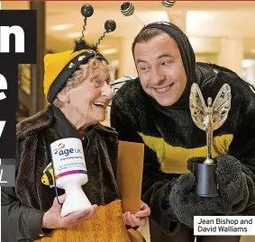  ?? ?? Jean Bishop and David Walliams