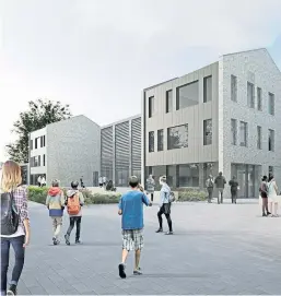  ??  ?? Deanestor secured a £1m contract to fit out 324 rooms in the new Barony Campus in Cumnock.