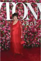  ??  ?? Chita Rivera winner of the award for Lifetime Achievemen­t in the Theatre.