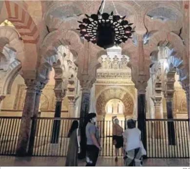  ?? AYALA ?? La Mezquita de Córdoba abrió ayer a los visitantes.