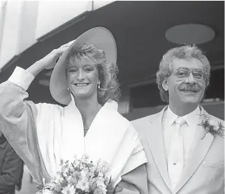  ?? Picture: PA. ?? Mr Knutt married ex-Great Britain Olympian Donna Hartley in 1986.