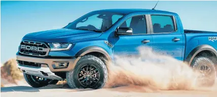  ?? Picture / Supplied ?? The Ranger Raptor goes on sale in New Zealand this year.