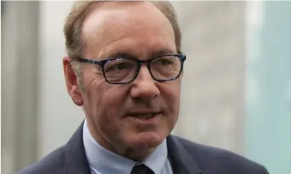  ?? ?? Kevin Spacey leaving Southwark crown court in London on Friday. Photograph: Kin Cheung/AP