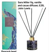  ??  ?? Sara Miller fig, vanilla and cacao diffuser, £28, John Lewis We moved into an old bungalow and had a concrete bathroom floor skimmed with lino over the top. Now we are getting pink and gray patches showing on the lino. Any ideas? Linda Parker, by email I have used bleach on my toilet and now there are stains running down the back of it. Is there anything I can do to get rid of them? I thought bleach was supposed to clean the toilet not make it worse! Elaine Evans, by email