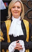  ??  ?? Overruled: Minister Liz Truss