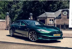  ??  ?? Niels van Roij came to public attention in 2017, when he announced his Tesla Model S conversion, which took 18 months to create