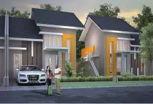  ??  ?? SEHAT DAN BERKUALITA­S: Blukid Residence 3, hunian pertama di pusat Kota Sidoarjo yang mengusung konsep desain ventilasi samping.