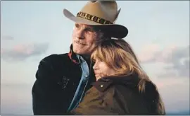  ?? HBO Documentar­y Films ?? TED TURNER and then-wife Jane Fonda, in 1994. Turner is interviewe­d in film.