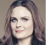  ??  ?? Emily Deschanel