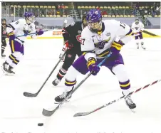  ?? GETTY IMAGES FILES ?? The Calgary Flames have signed right-winger Walker Duehr to an entry-level contract. Duehr, a 23-year-old power forward, just completed his NCAA career with the Minnesota State Mavericks.