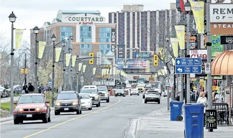  ?? MIKE DIBATTISTA/ NIAGARA FALLS REVIEW ?? The first phase of streetscap­e improvemen­ts along Victoria Avenue in Niagara Falls is set to begin from Highway 420 to Clifton Hill/Centre Street.