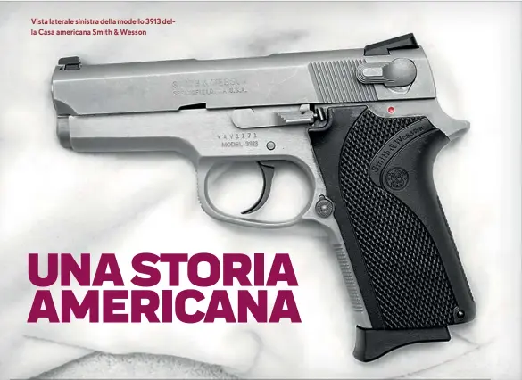 Smith & Wesson mod. 3913 cal. 9x19 mm, una storia americana - PressReader