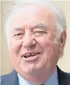  ??  ?? Comic pal Jimmy Tarbuck