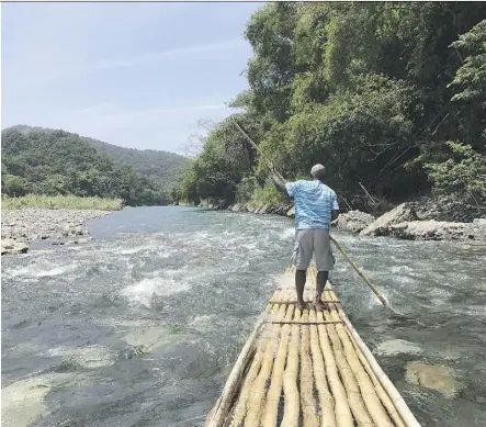  ?? PHOTOS: JIM BYERS ?? Rafting guides on the Rio Grande have to navigate several small rapids on the long ride down the river. Hauling the rafts back upriver can take three to four hours.