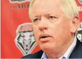  ?? JIM THOMPSON/JOURNAL ?? UNM athletic director Paul Krebs, whose retirement becomes official on Friday, has defended the 2015 Scotland golf trip as well-intentione­d.